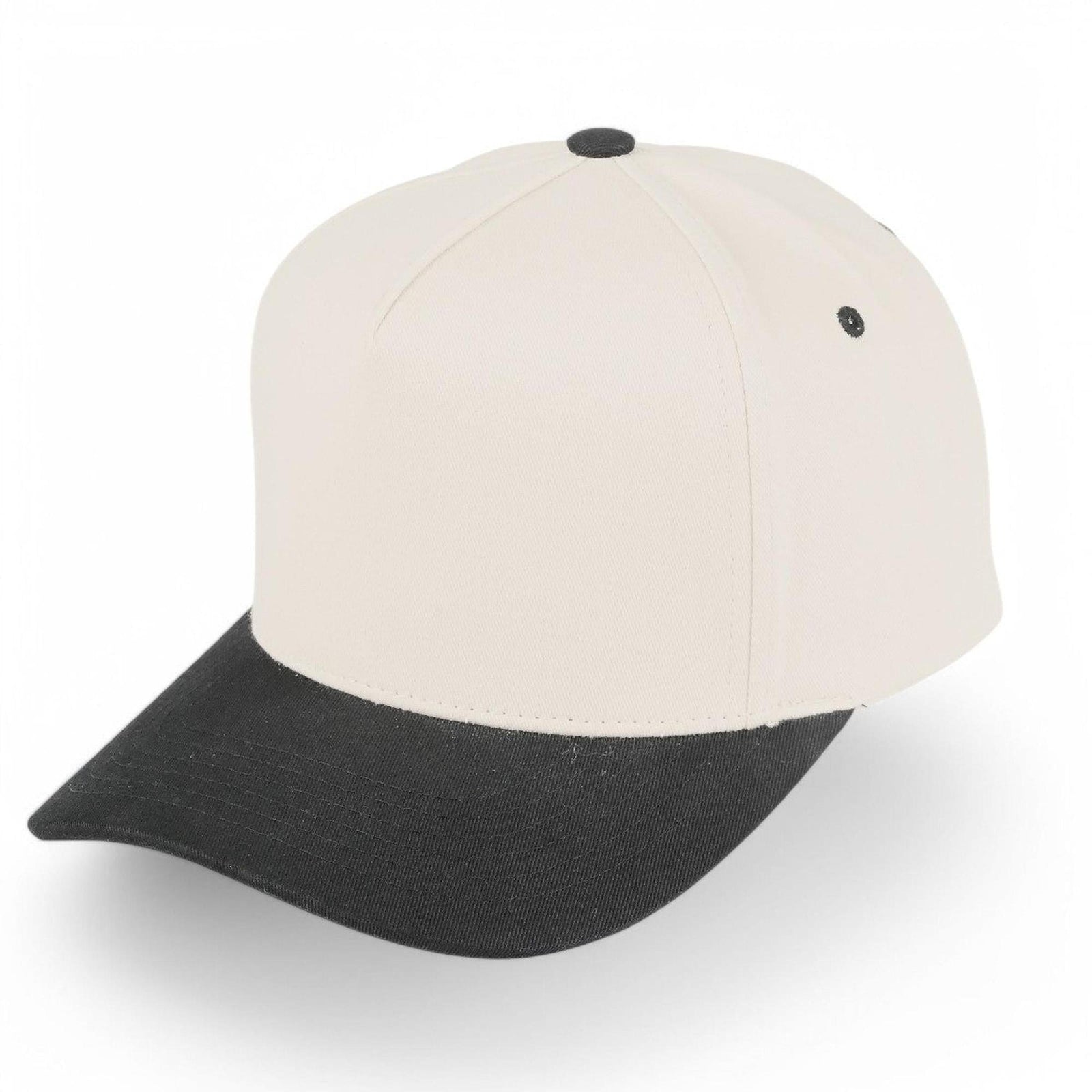 C.C Brand Two Tone Canvas Trucker Cap - Snapback Baseball Hat