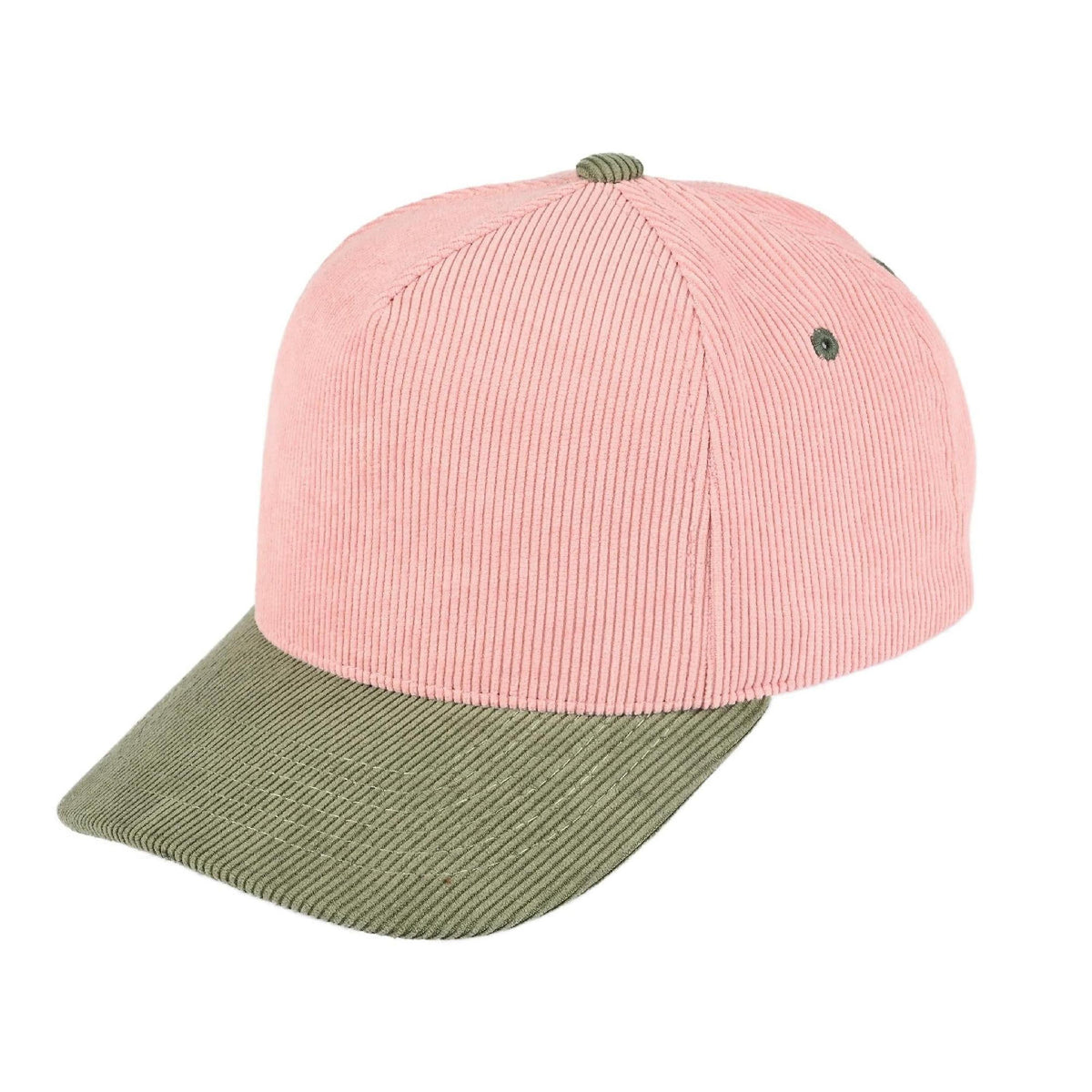 Truly Contagious Corduroy Snap Back Adjustable Trucker Cap
