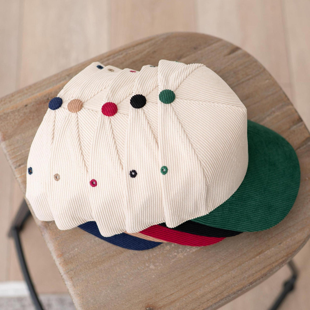 Truly Contagious Corduroy Snap Back Adjustable Trucker Cap