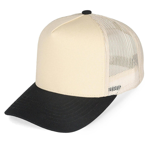Truly Contagious Mesh Back Multi-Tone Cotton Trucker Cap