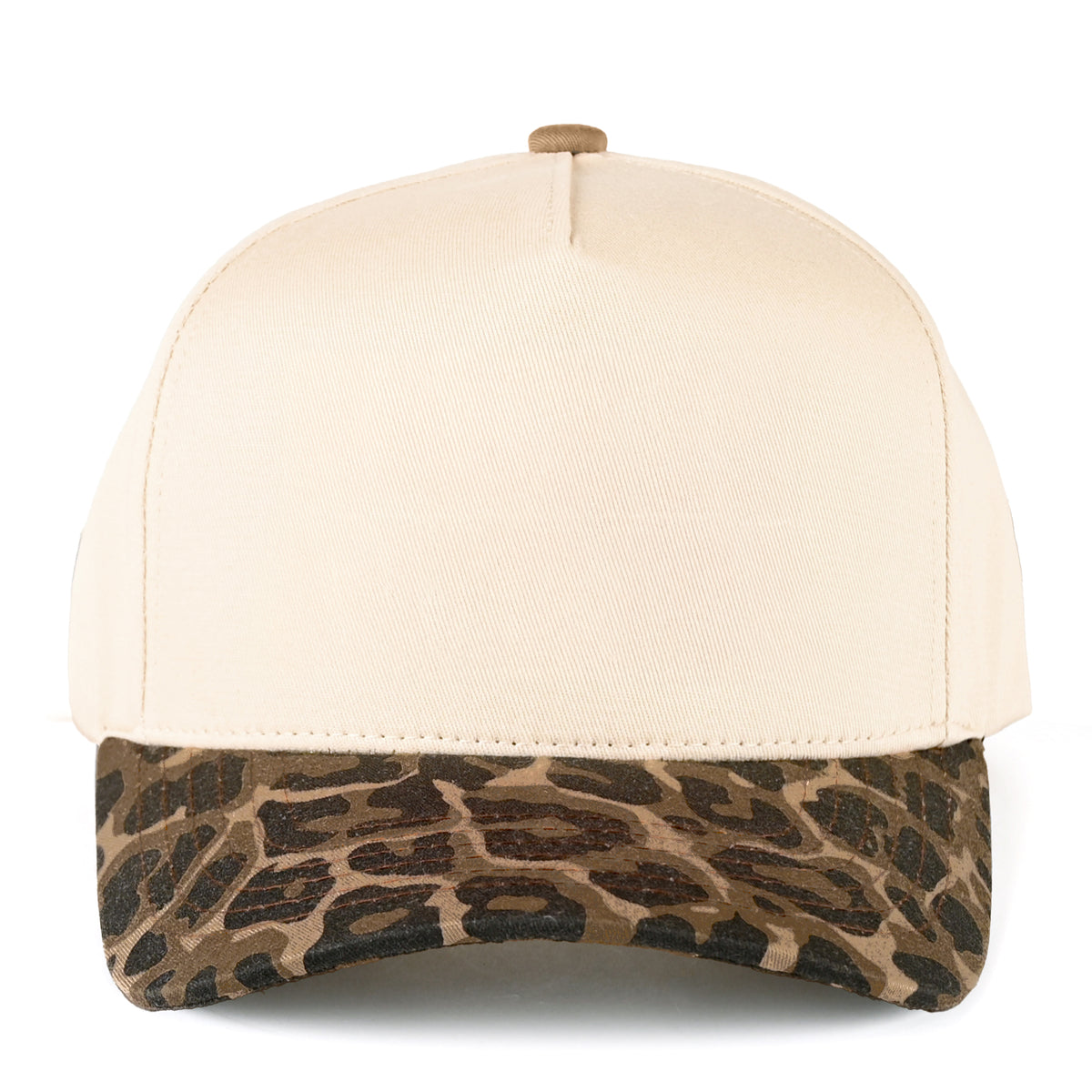 C.C Trendy Leopard Print Brim Adjustable Snapback Trucker Cap