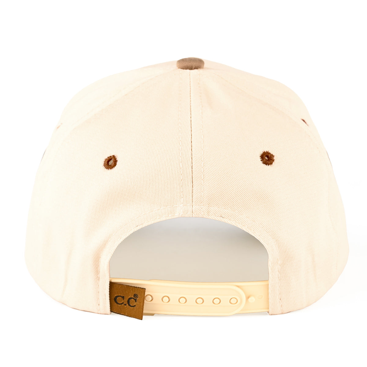C.C Trendy Leopard Print Brim Adjustable Snapback Trucker Cap