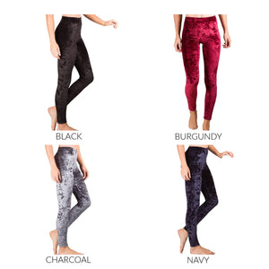 Trending Velvet Leggings (Yelete) - Truly Contagious