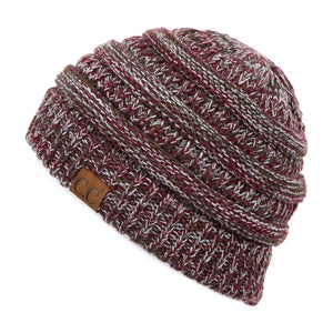 CC Crafted Multi-Color Beanie | Four-Tone | Adult and Kid Sizes - Truly Contagious