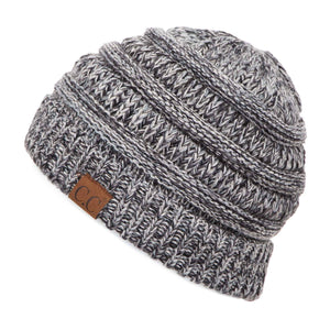 CC Crafted Multi-Color Beanie | Four-Tone | Adult and Kid Sizes - Truly Contagious