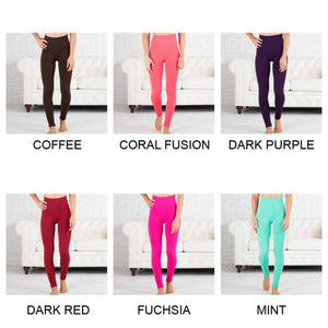 Cable Knit Fleece Lined Leggings | ( Sofra ) - Truly Contagious