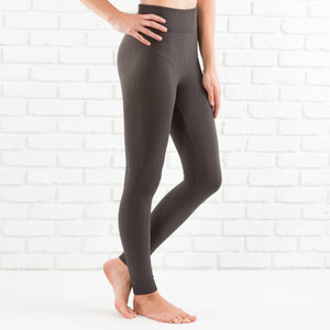 Cable Knit Fleece Lined Leggings | ( Sofra ) - Truly Contagious