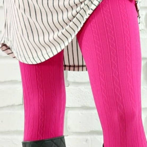 Cable Knit Fleece Lined Leggings | ( Sofra ) - Truly Contagious