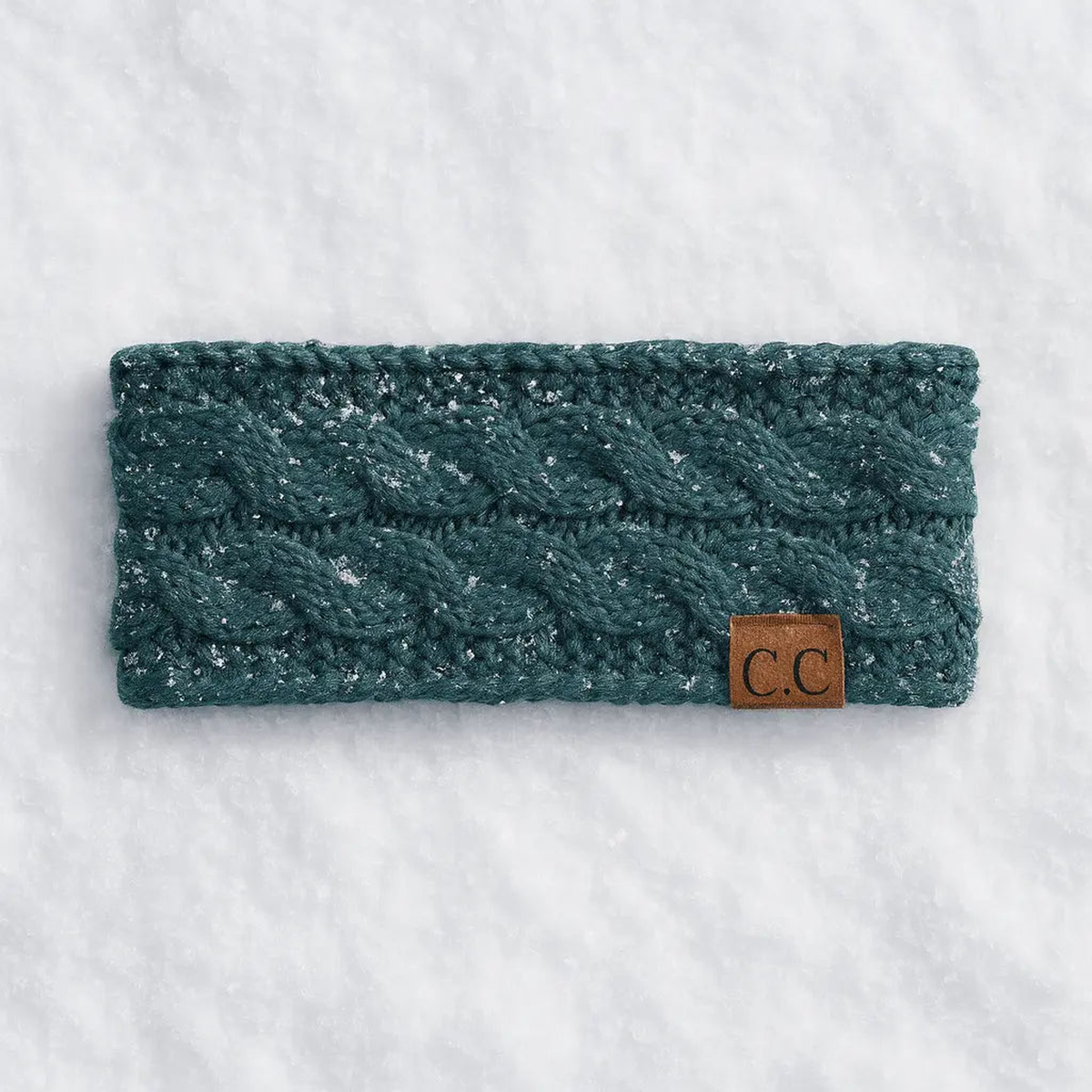 Cable Knit Lined Head Wrap for Women - Warm, Stylish Hair - Friendly Accessory | C.C. Brand - Truly Contagious