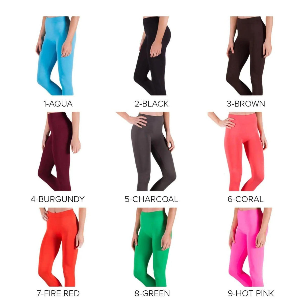 Capri Leggings | Casual and Workout by the Box (120 Pieces Per Box) - Truly Contagious