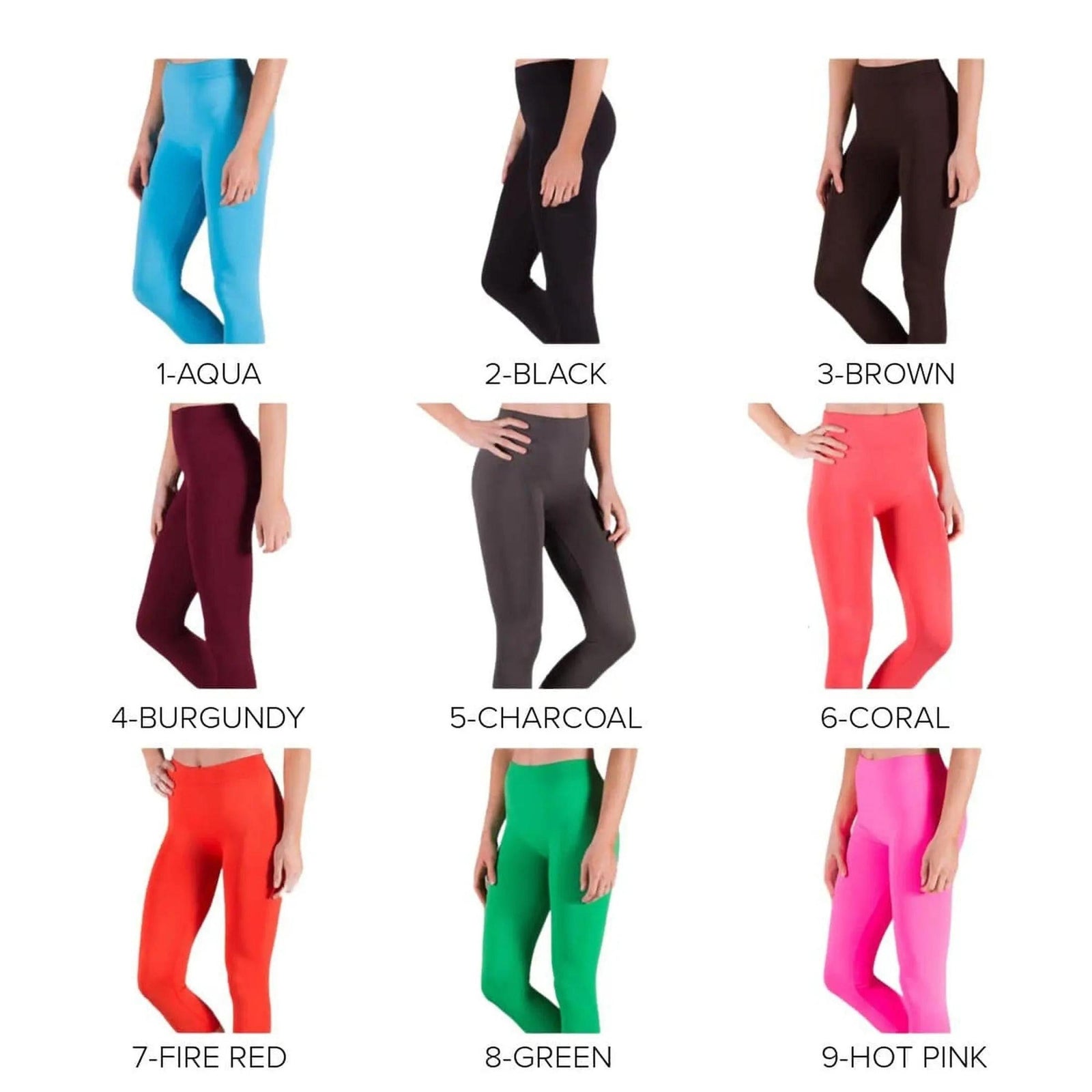 Capri Leggings | Casual and Workout by the Box (120 Pieces Per Box) - Truly Contagious