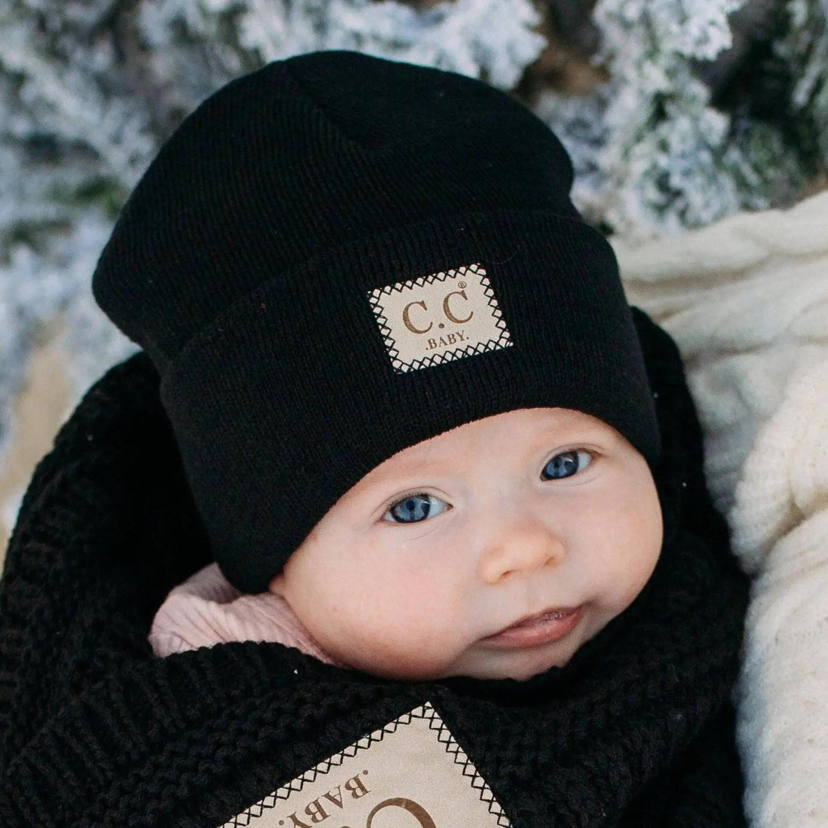CC Baby Classic Unisex Ribbed Beanie Hats Accessories - Truly Contagious