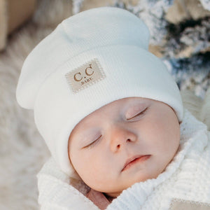 CC Baby Classic Unisex Ribbed Beanie Hats Accessories - Truly Contagious