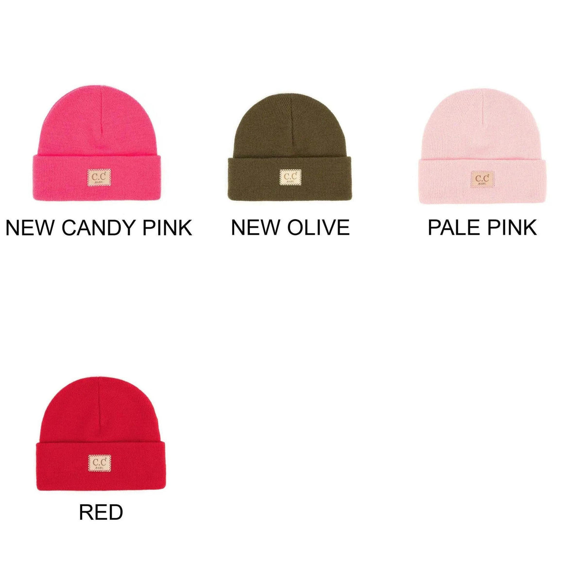 CC Baby Classic Unisex Ribbed Beanie Hats Accessories - Truly Contagious