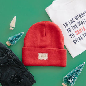 CC Baby Classic Unisex Ribbed Beanie Hats Accessories - Truly Contagious