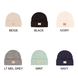 CC Baby Classic Unisex Ribbed Beanie Hats Accessories - Truly Contagious