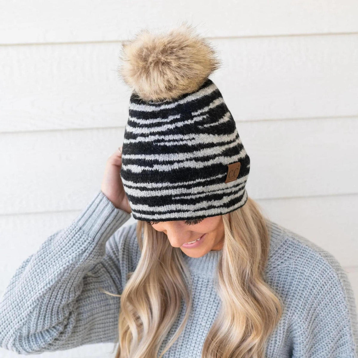 CC Beanie Animal Print Winter Hats - Truly Contagious