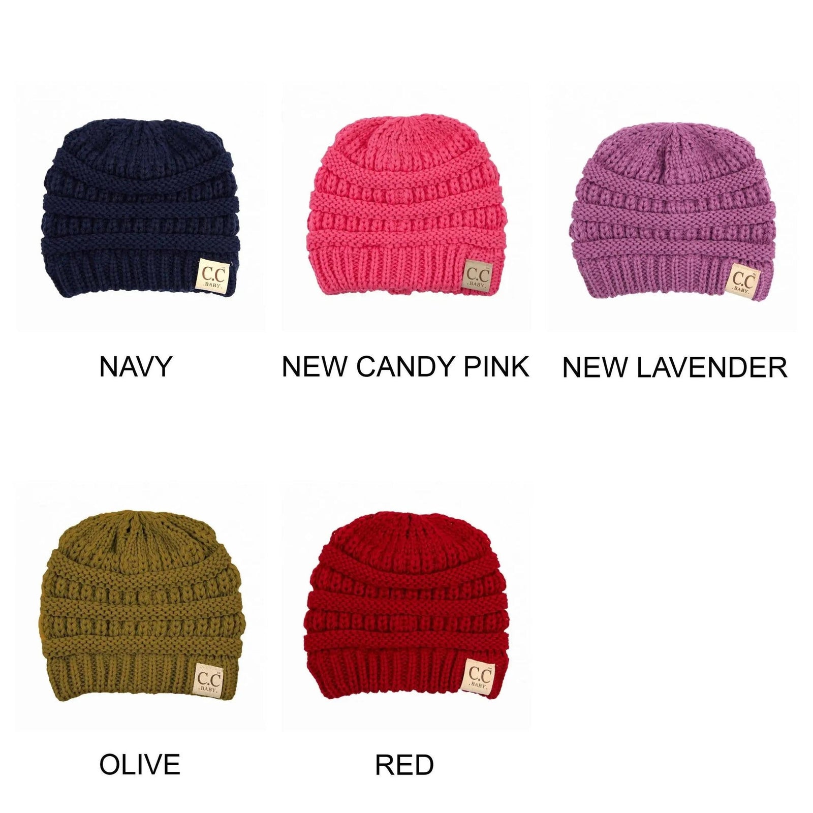 CC Beanie Baby Popular Accessories Winter Hats, Ages Newborn - 12 Month - Truly Contagious