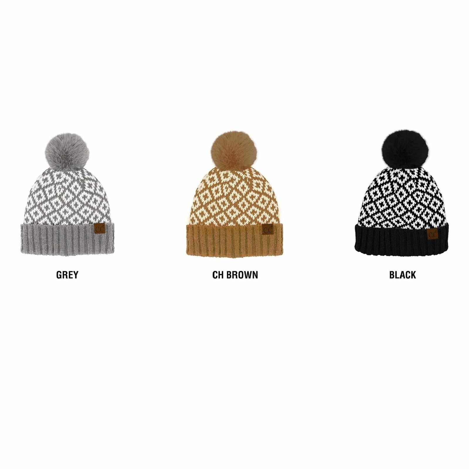 CC Beanie Trending Pom Hats by Truly Contagious - Truly Contagious