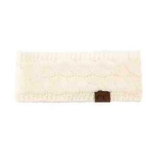 CC Brand Cable - Knit Lined Head Wrap for Women Hair Accessories - Truly Contagious