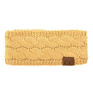 CC Brand Cable - Knit Lined Head Wrap for Women Hair Accessories - Truly Contagious