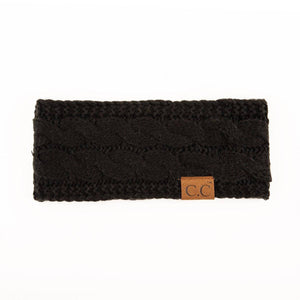 CC Brand Cable - Knit Lined Head Wrap for Women Hair Accessories - Truly Contagious