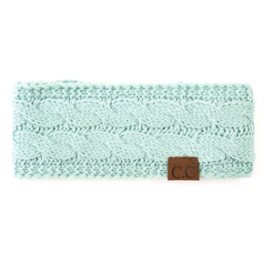CC Brand Cable - Knit Lined Head Wrap for Women Hair Accessories - Truly Contagious
