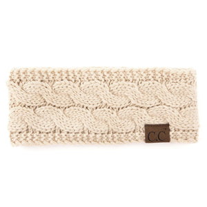 CC Brand Cable - Knit Lined Head Wrap for Women Hair Accessories - Truly Contagious