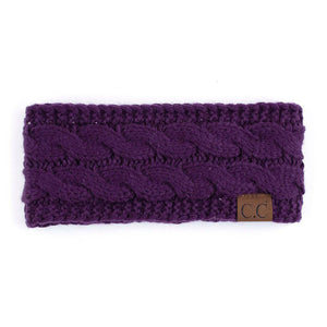 CC Brand Cable - Knit Lined Head Wrap for Women Hair Accessories - Truly Contagious