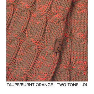 CC Brand Multi - Toned Touchscreen Tech Phone Gloves Winter Accessories - Truly Contagious
