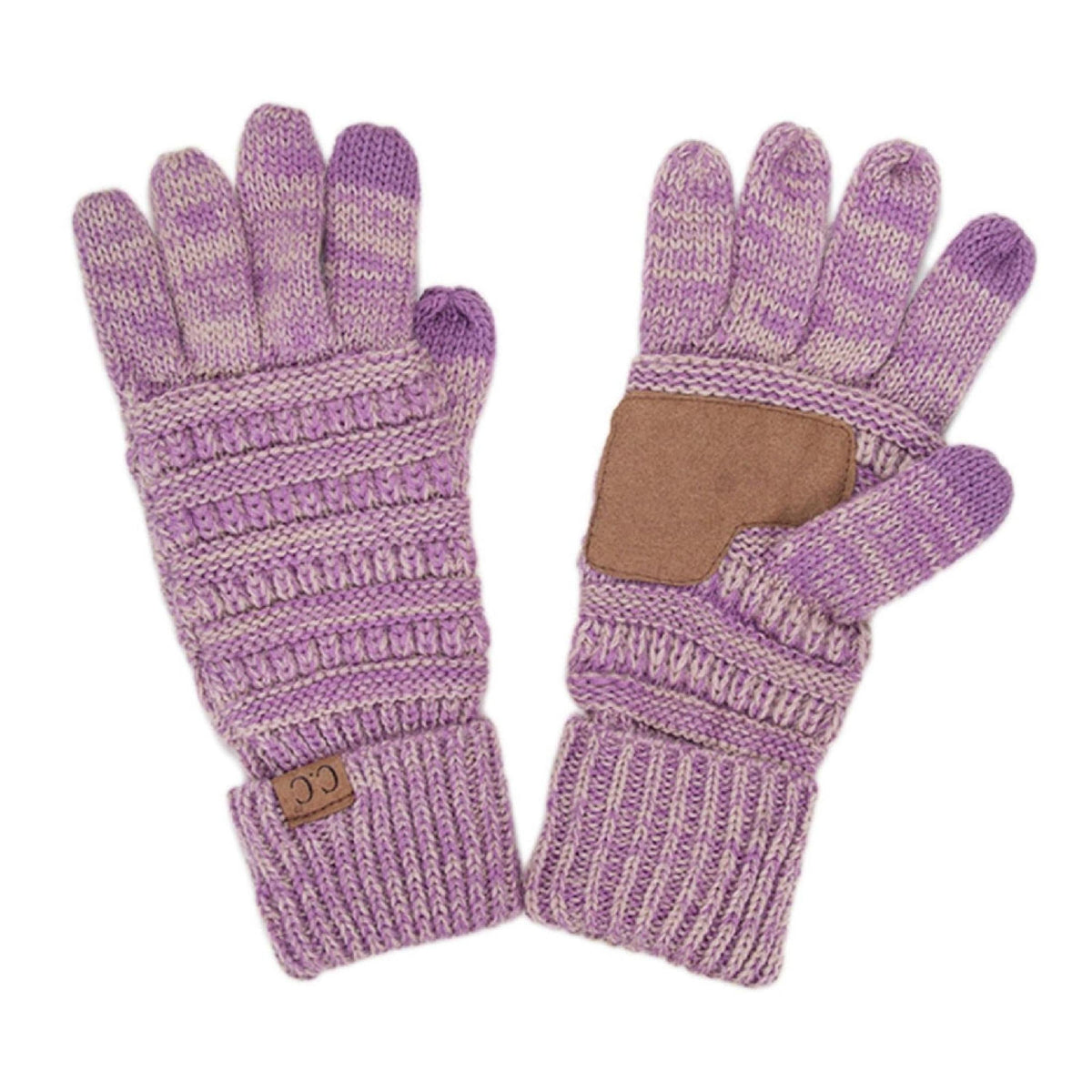 CC Brand Multi - Toned Touchscreen Tech Phone Gloves Winter Accessories - Truly Contagious