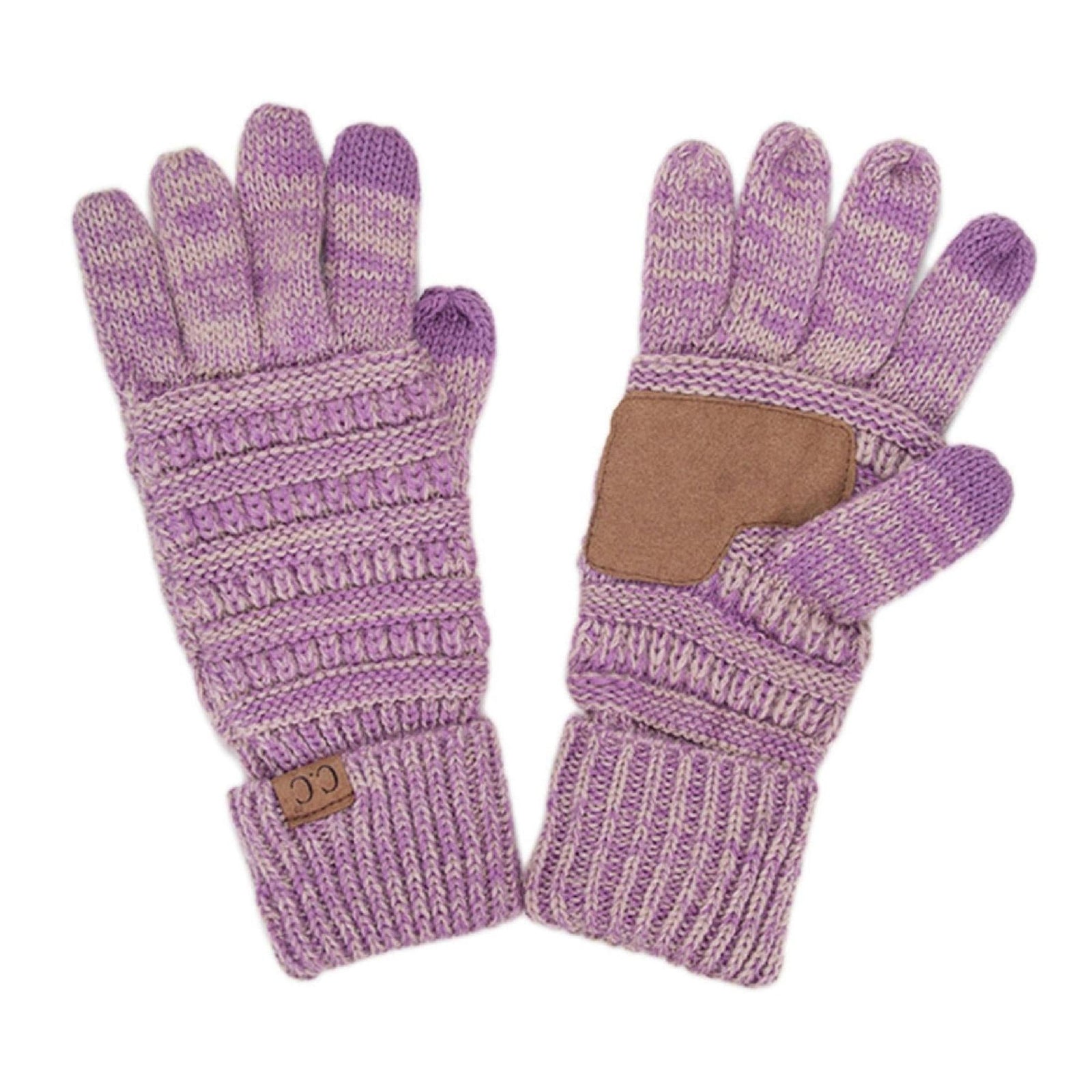 CC Brand Multi - Toned Touchscreen Tech Phone Gloves Winter Accessories - Truly Contagious