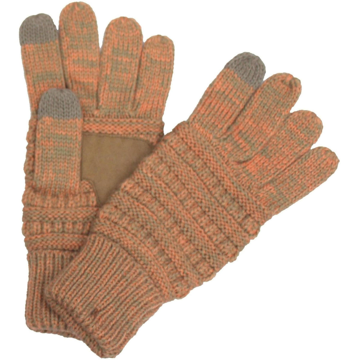 CC Brand Multi - Toned Touchscreen Tech Phone Gloves Winter Accessories - Truly Contagious