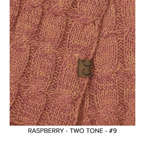 CC Brand Multi - Toned Touchscreen Tech Phone Gloves Winter Accessories - Truly Contagious