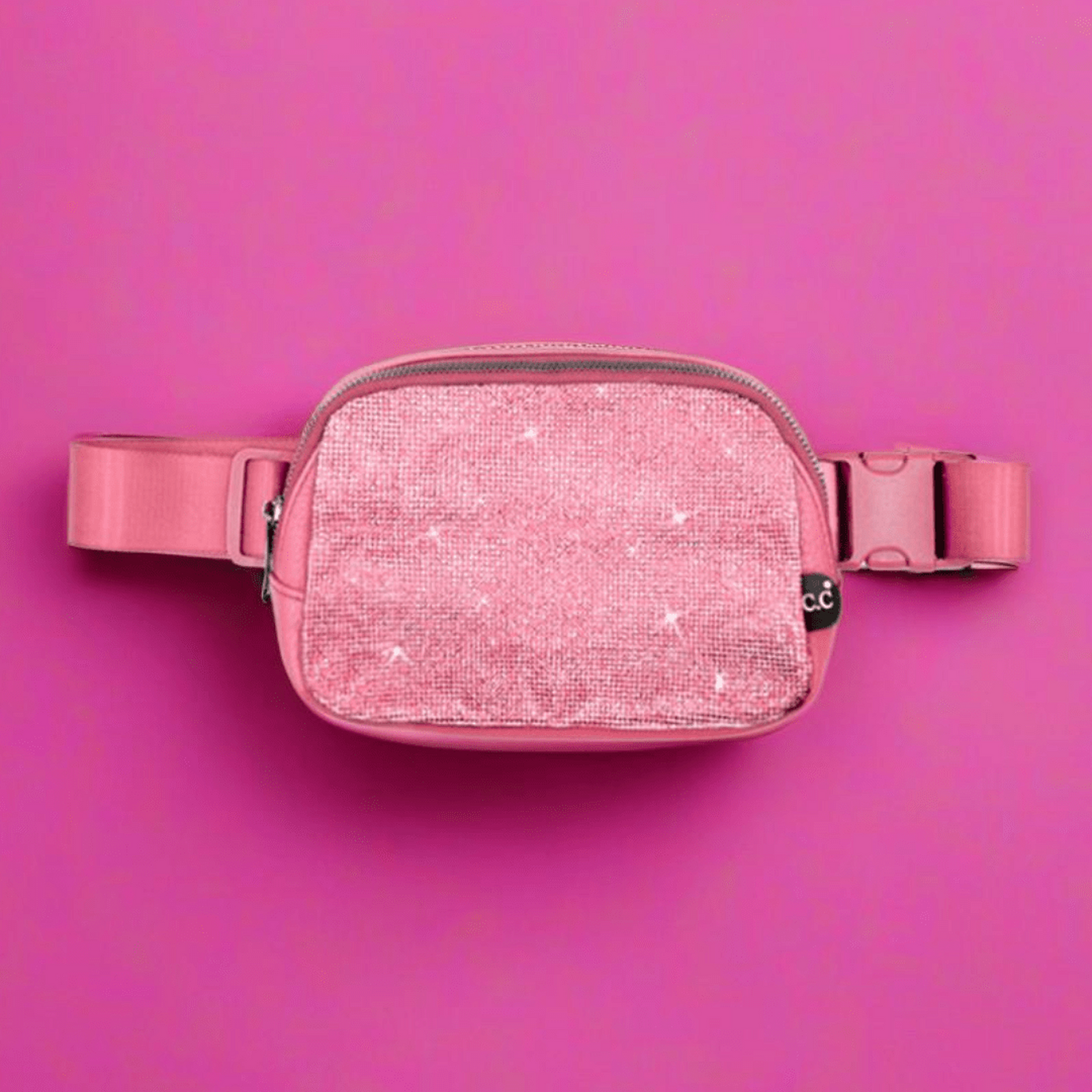 CC Brand Rhinestone Fanny Pack by Truly Contagious - Truly Contagious