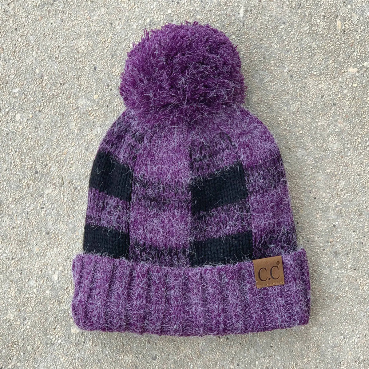 CC Buffalo Plaid Beanies Hats - Truly Contagious