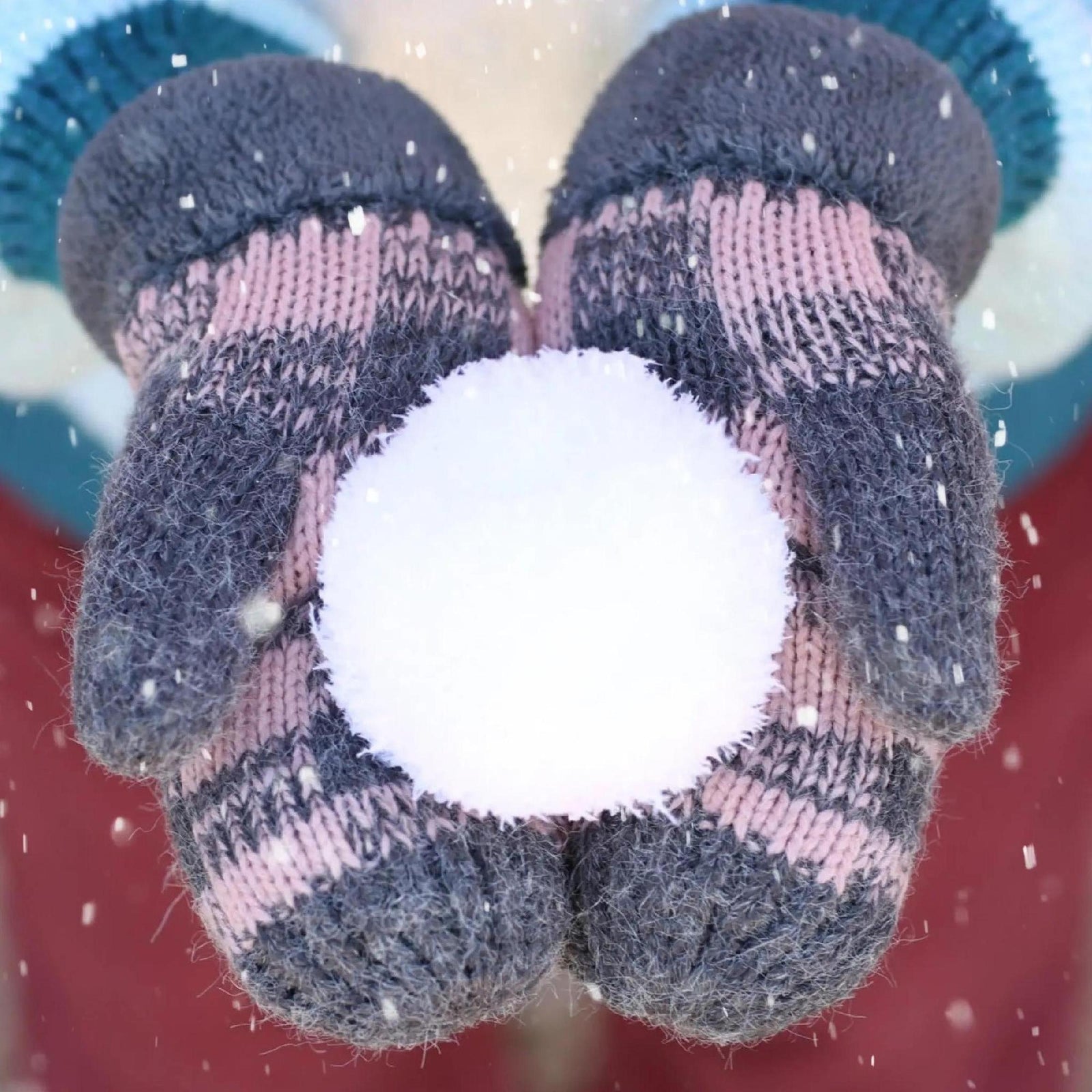 CC Buffalo Plaid Sherpa Lined Winter Fashion Women Mittens - Truly Contagious