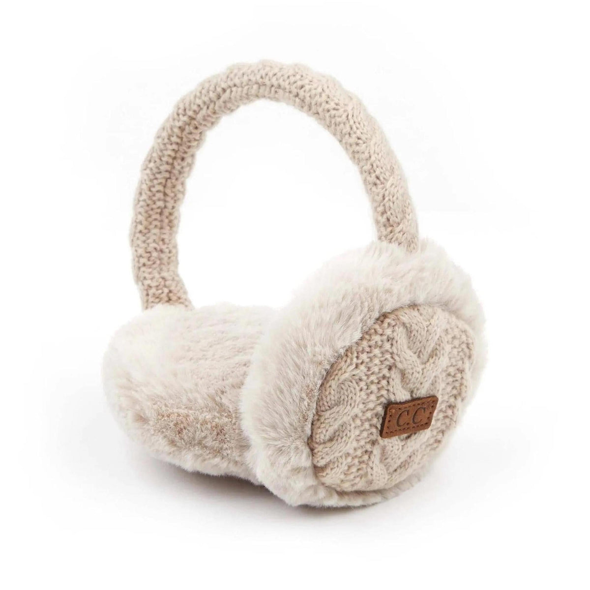 CC Cable Knit Earmuffs - Truly Contagious