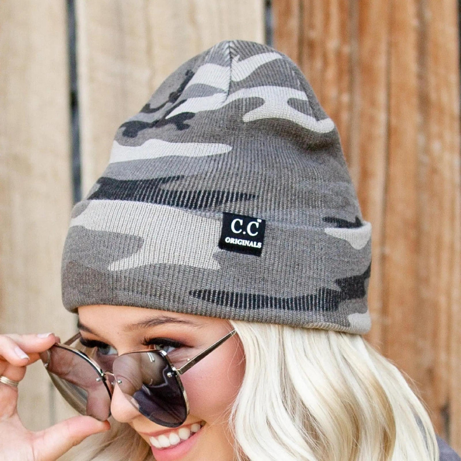 CC Camo Outdoor Adventure Fashion Trendy Print Beanies - Truly Contagious
