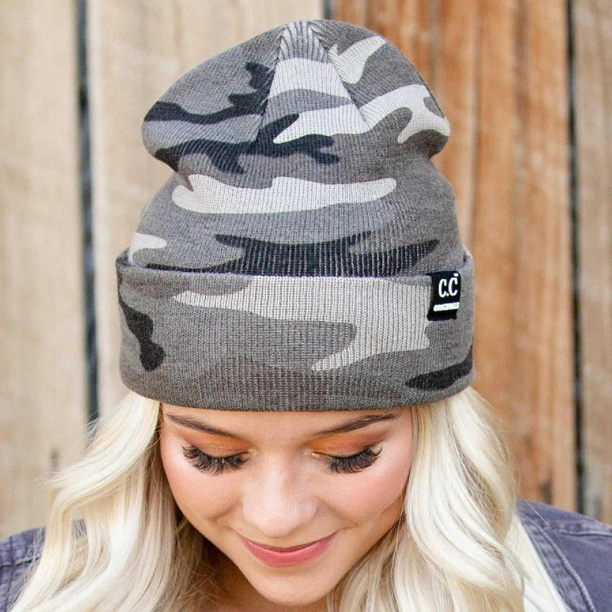 CC Camo Outdoor Adventure Fashion Trendy Print Beanies - Truly Contagious