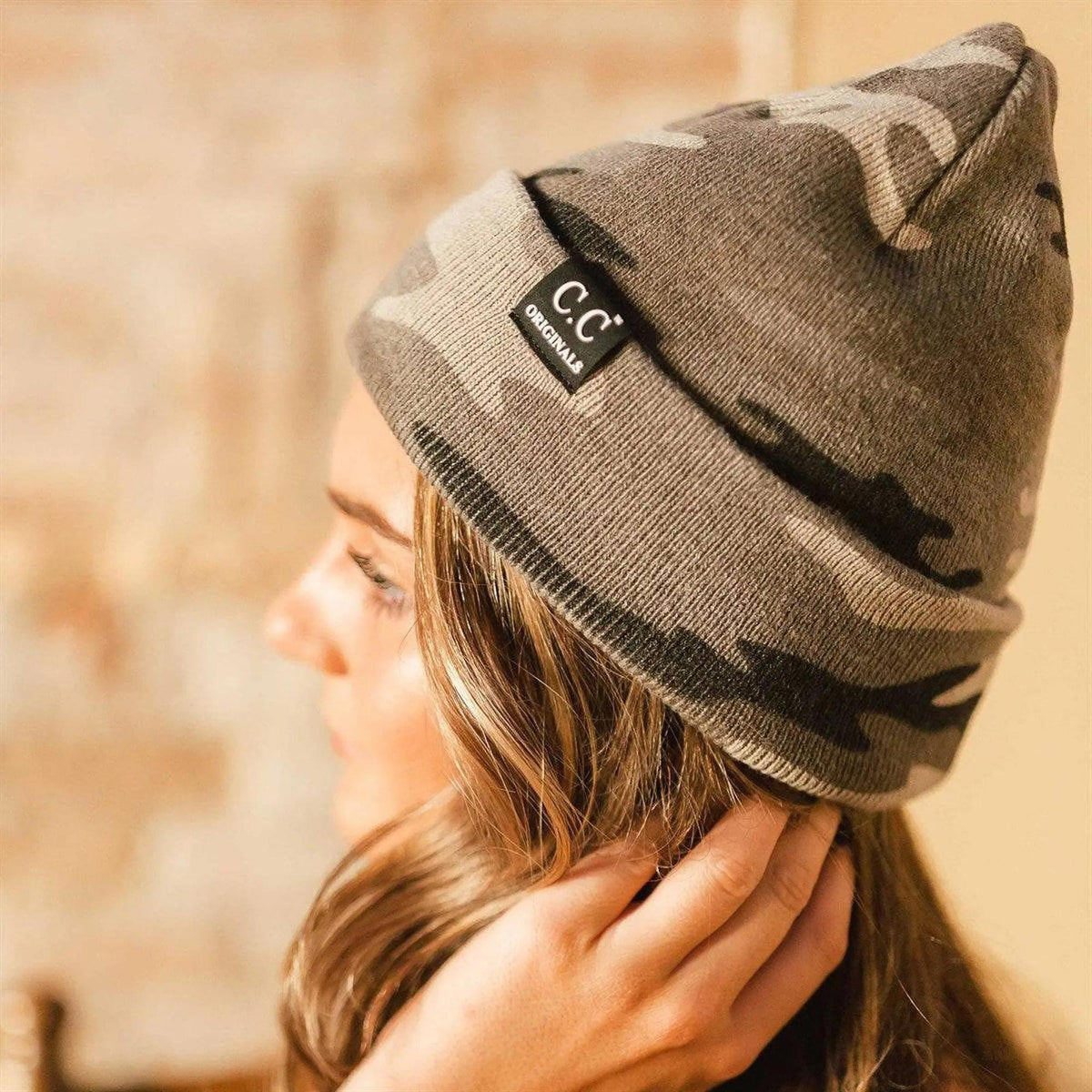 CC Camo Outdoor Adventure Fashion Trendy Print Beanies - Truly Contagious