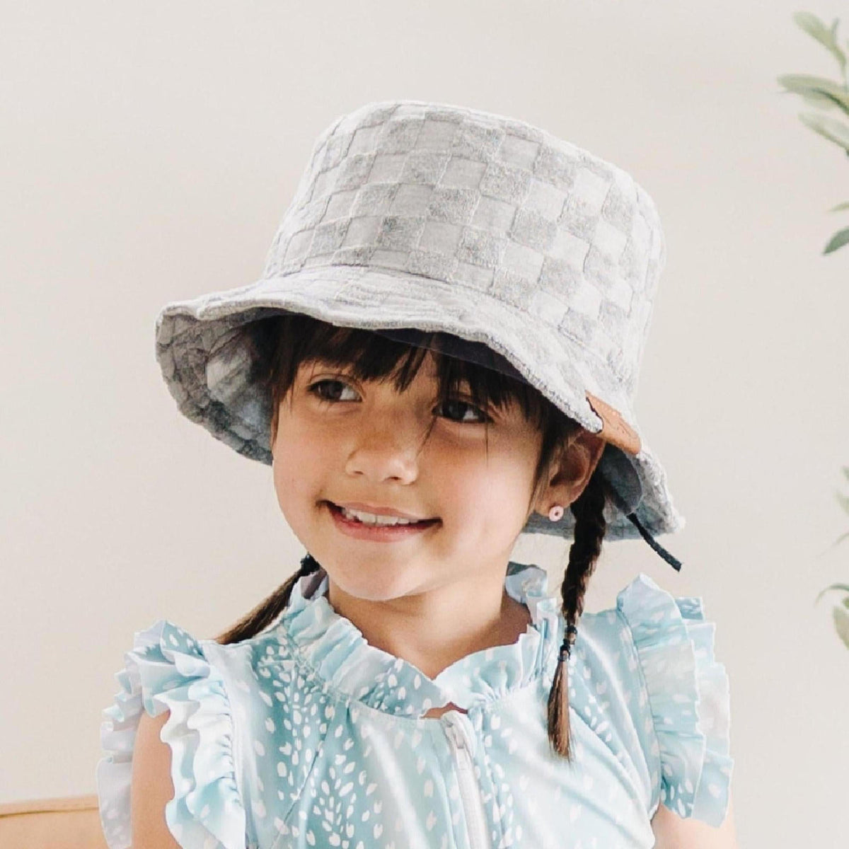 CC Checkered Terry Cloth Bucket - Truly Contagious