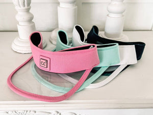 CC Clear Brim Visor - Truly Contagious