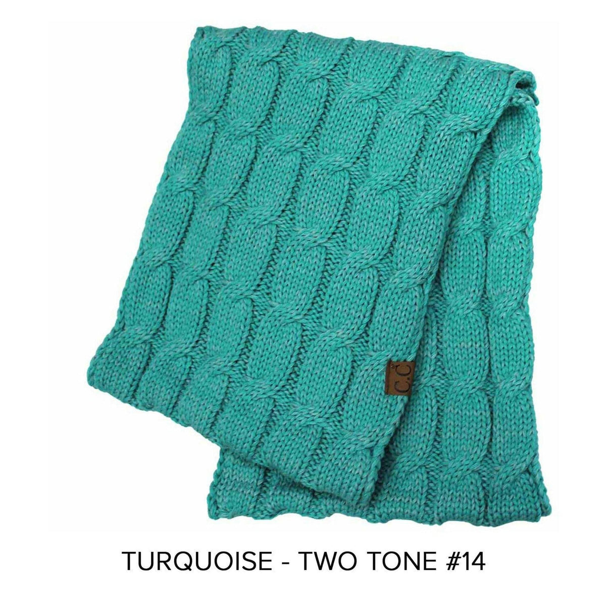 CC Comfy Infinity Scarf | 2 - Tone - Truly Contagious