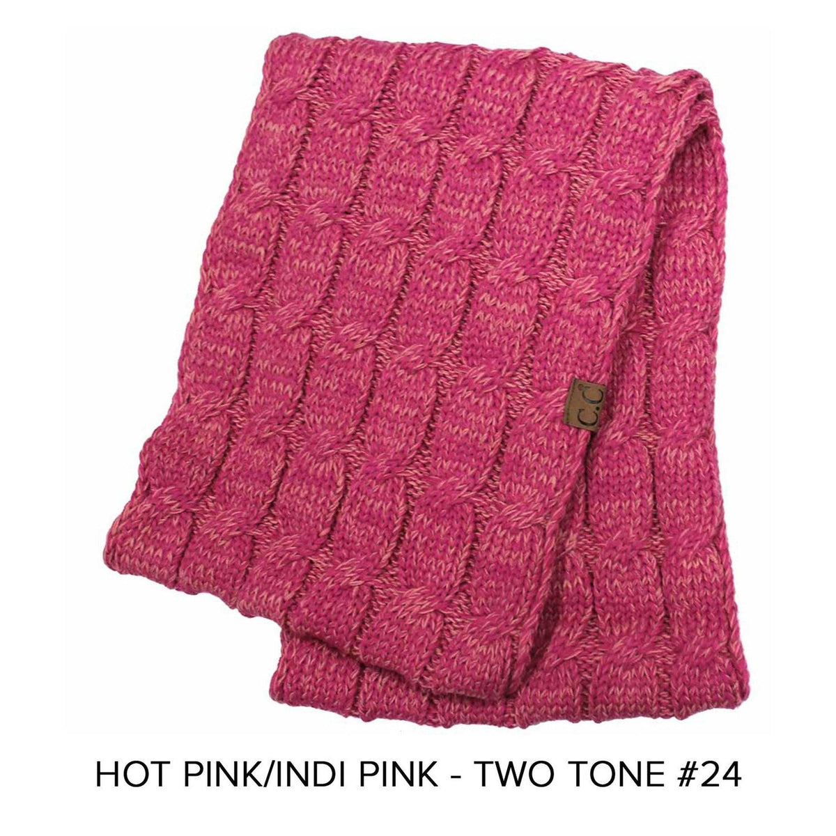 CC Comfy Infinity Scarf | 2 - Tone - Truly Contagious