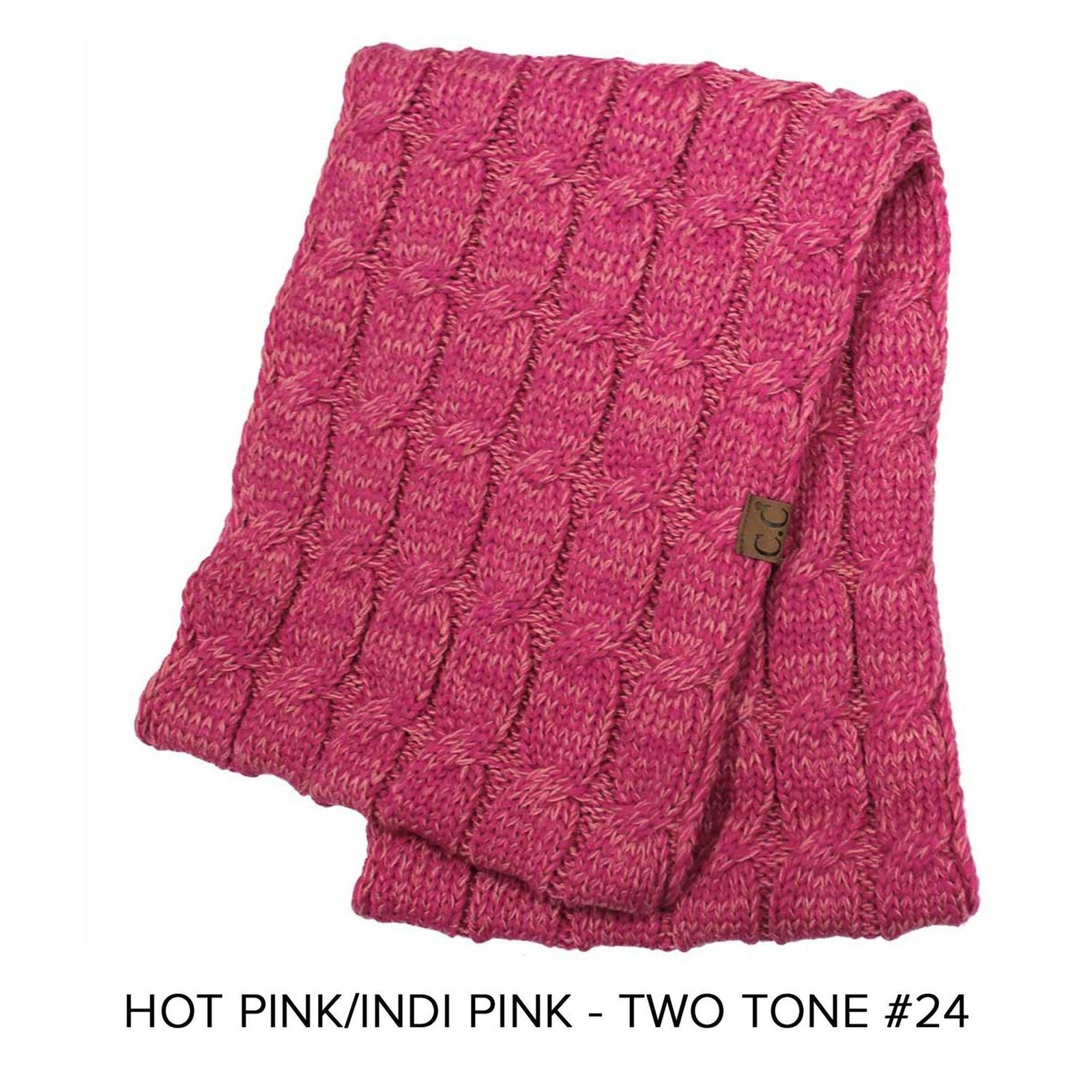 CC Comfy Infinity Scarf | 2 - Tone - Truly Contagious