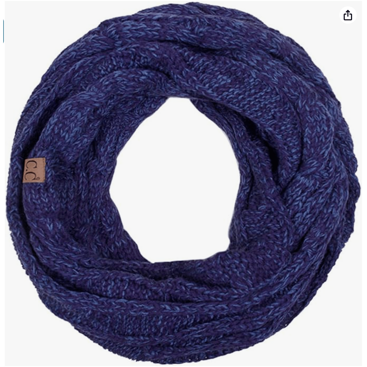 CC Comfy Infinity Scarf | 2 - Tone - Truly Contagious