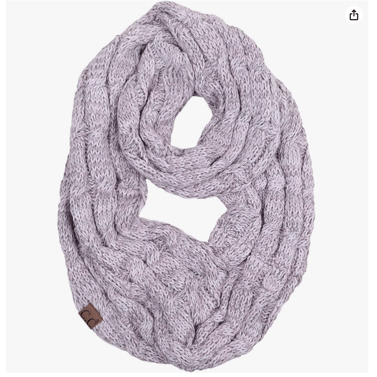 CC Comfy Infinity Scarf | 2 - Tone - Truly Contagious