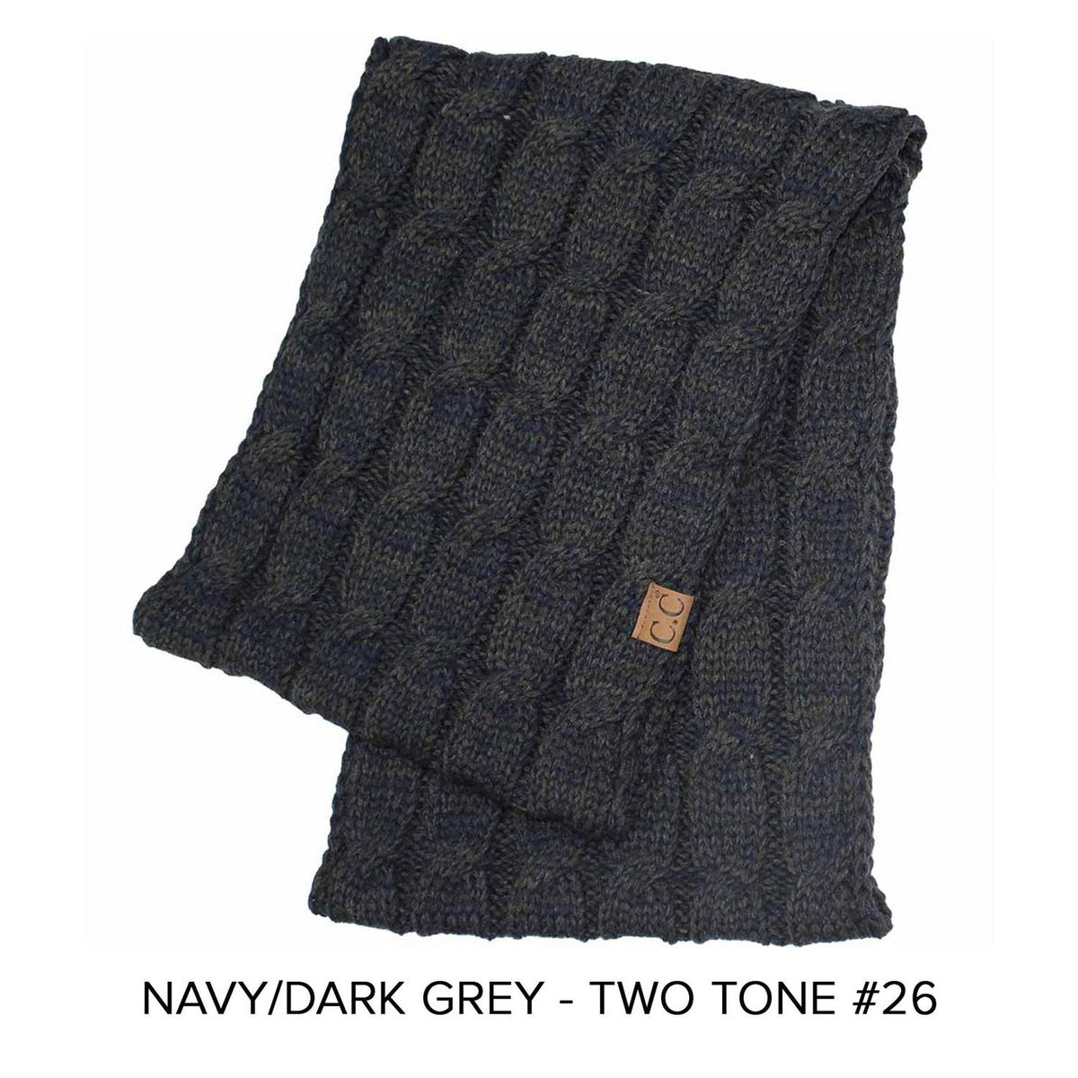 CC Comfy Infinity Scarf | 2 - Tone - Truly Contagious