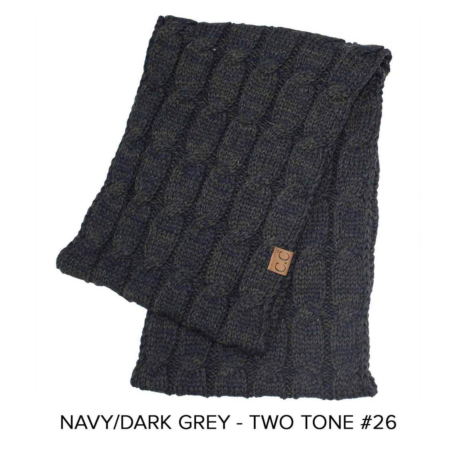 CC Comfy Infinity Scarf | 2 - Tone - Truly Contagious